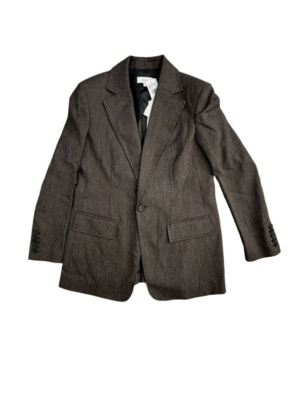 A.L.C. Women's Brown Single-Button Blazer Size 2 NWT $595